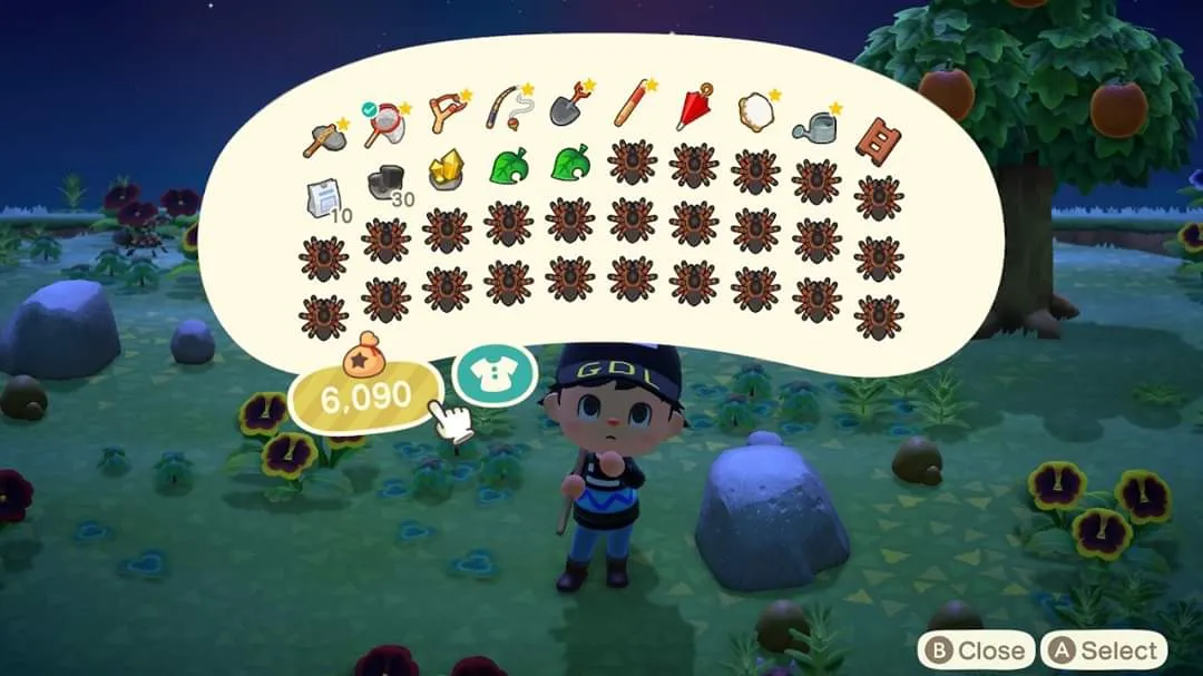 19963 acnh tarantula approach