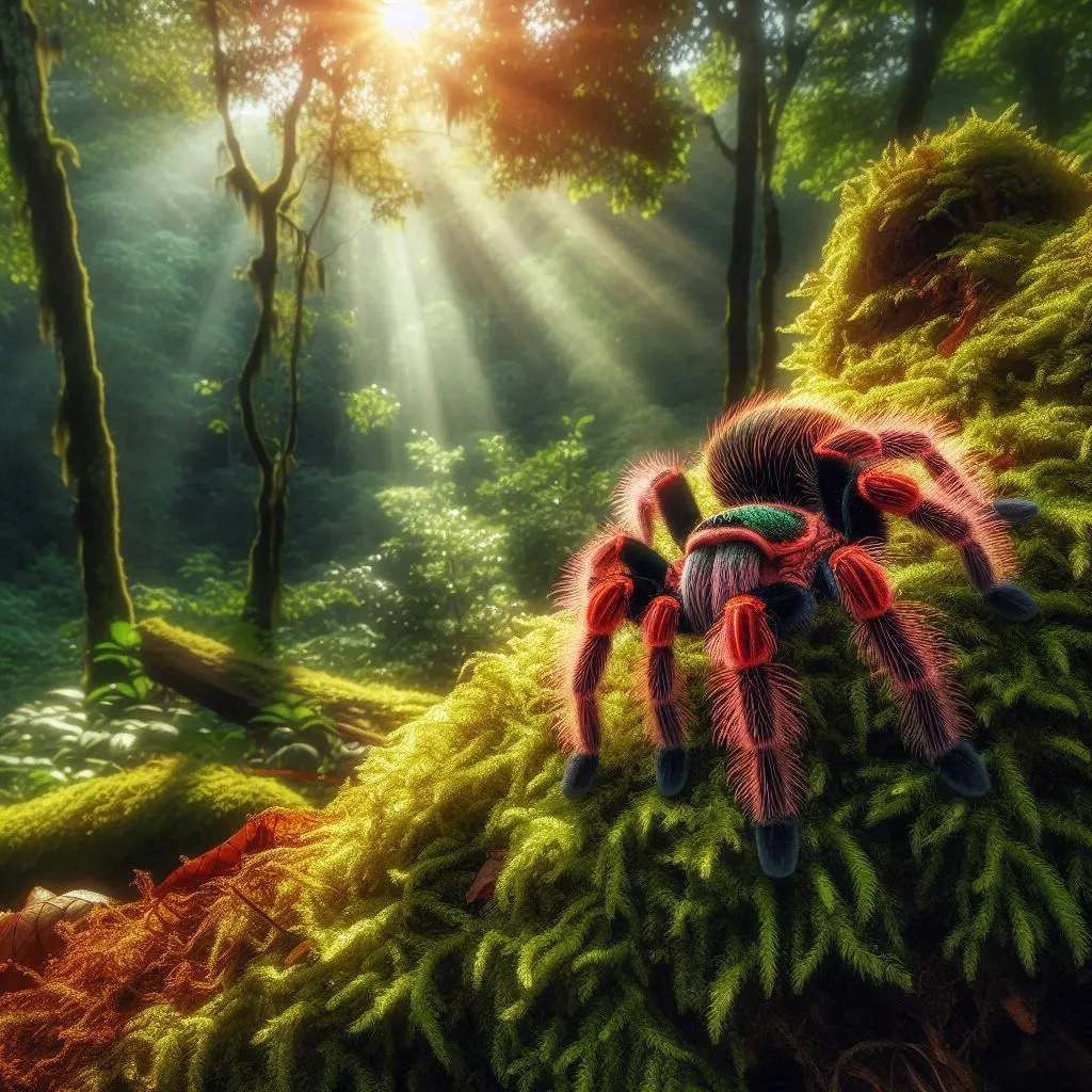 20023 mexican white head tarantula habitat