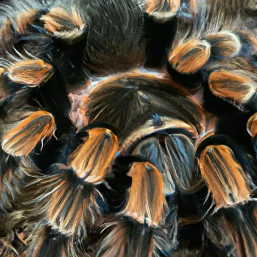 20036 curly hair tarantula appearance