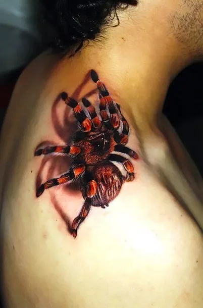 20087 minimalist tarantula tattoo