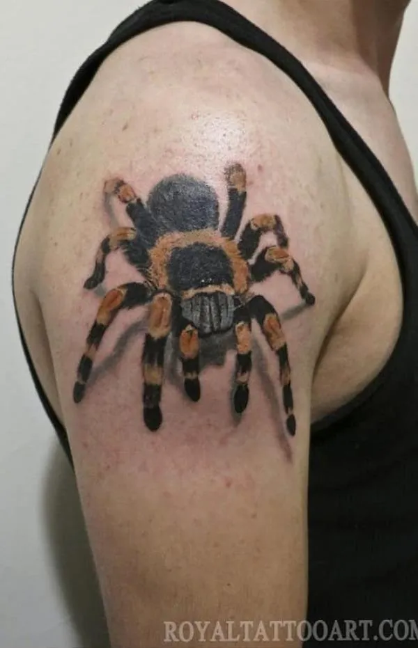 20087 traditional tarantula tattoo